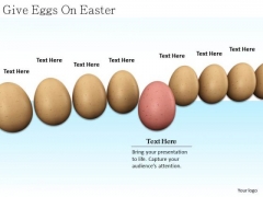 Stock Photo Business And Strategy Give Eggs On Easter Icons Images