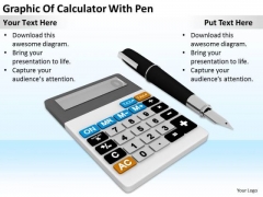 Stock Photo Business Concepts Graphic Of Calculator With Pen Pictures Images Stock Photo Business Concepts Graphic Of Calculator With Pen Pictures Images