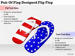 Stock Photo Business Concepts Pair Of Flag Designed Flip Flop Stock Photo Image Stock Photo Business Concepts Pair Of Flag Designed Flip Flop Stock Photo Image
