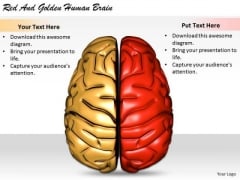 Stock Photo Business Expansion Strategy Red And Golden Human Brain Icons Images Stock Photo Business Expansion Strategy Red And Golden Human Brain Icons Images