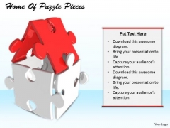 Stock Photo Business Growth Strategy Home Of Puzzle Pieces Image Stock Photo Business Growth Strategy Home Of Puzzle Pieces Image