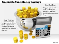 Stock Photo Business Management Strategy Calculate Your Money Savings Image Stock Photo Business Management Strategy Calculate Your Money Savings Image