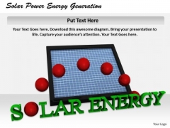 Stock Photo Business Marketing Strategy Solar Power Energy Generation Icons Stock Photo Business Marketing Strategy Solar Power Energy Generation Icons