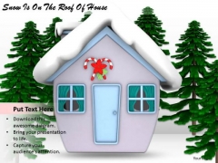 Stock Photo Business Model Strategy Snow Is On The Roof House Image Stock Photo Business Model Strategy Snow Is On The Roof House Image