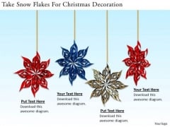 Stock Photo Business Model Strategy Take Snow Flakes For Christmas Decoration Image