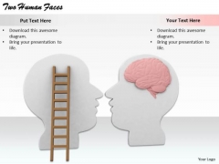 Stock Photo Business Plan And Strategy Two Human Faces Images Stock Photo Business Plan And Strategy Two Human Faces Images