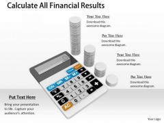Stock Photo Business Planning Strategy Calculate All Financial Results Success Images