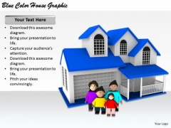 Stock Photo Business Policy And Strategy Blue Color House Graphic Clipart Stock Photo Business Policy And Strategy Blue Color House Graphic Clipart