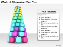 Stock Photo Business Process Strategy Make Decorative Pine Tree Image Stock Photo Business Process Strategy Make Decorative Pine Tree Image