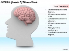 Stock Photo Business Strategy And Policy 3d White Graphic Of Human Brain Pictures Images Stock Photo Business Strategy And Policy 3d White Graphic Of Human Brain Pictures Images