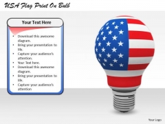 Stock Photo Business Strategy Consulting Usa Flag Print Bulb Pictures