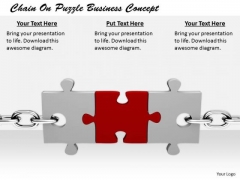 Stock Photo Business Strategy Examples Chain On Puzzle Concept Images And Graphics Stock Photo Business Strategy Examples Chain On Puzzle Concept Images And Graphics