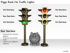 Stock Photo Business Strategy Examples Piggy Bank On Traffic Lights Success Images Stock Photo Business Strategy Examples Piggy Bank On Traffic Lights Success Images