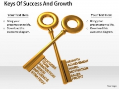 Stock Photo Business Strategy Execution Keys Of Success And Growth Clipart Stock Photo Business Strategy Execution Keys Of Success And Growth Clipart