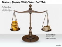 Stock Photo Business Strategy Innovation Balance Graphic With Coins And Note Stock Photos Stock Photo Business Strategy Innovation Balance Graphic With Coins And Note Stock Photos