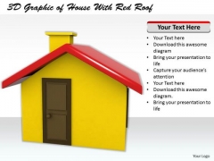 Stock Photo Business Strategy Model 3d Graphic Of House With Red Roof Images Stock Photo Business Strategy Model 3d Graphic Of House With Red Roof Images