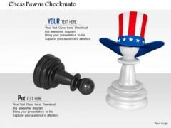 Stock Photo Chess Pawns Checkmate PowerPoint Slide Stock Photo Chess Pawns Checkmate PowerPoint Slide