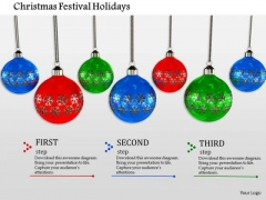 Stock Photo Christmas Festival Holidays PowerPoint Slide Stock Photo Christmas Festival Holidays PowerPoint Slide