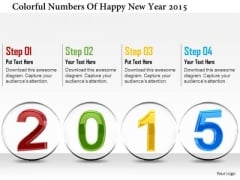 Stock Photo Colorful Numbers Of Happy New Year 2015 PowerPoint Slide Stock Photo Colorful Numbers Of Happy New Year 2015 PowerPoint Slide
