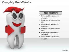 Stock Photo Concept Of Dental Health PowerPoint Template Stock Photo Concept Of Dental Health PowerPoint Template