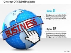 Stock Photo Concept Of Global Business PowerPoint Slide Stock Photo Concept Of Global Business PowerPoint Slide