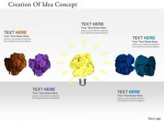 Stock Photo Creation Of Idea Concept PowerPoint Slide Stock Photo Creation Of Idea Concept PowerPoint Slide