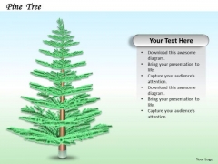 Stock Photo Creative Design Of Pine Tree PowerPoint Slide Stock Photo Creative Design Of Pine Tree PowerPoint Slide