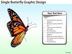 Stock Photo Developing Business Strategy Single Butterfly Graphic Design Success Images