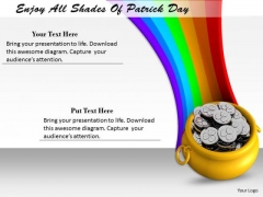 Stock Photo Enjoy All Shades Of Patrick Day PowerPoint Template Stock Photo Enjoy All Shades Of Patrick Day PowerPoint Template