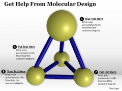 Stock Photo Get Help From Molecular Design PowerPoint Template Stock Photo Get Help From Molecular Design PowerPoint Template