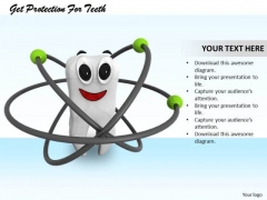 Stock Photo Get Protection For Teeth PowerPoint Template Stock Photo Get Protection For Teeth PowerPoint Template
