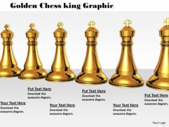 Stock Photo Golden Chess King Graphic PowerPoint Template Stock Photo Golden Chess King Graphic PowerPoint Template