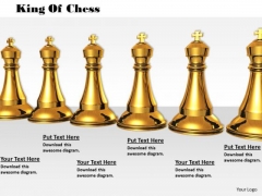 Stock Photo Golden Kings Of Chess Game PowerPoint Slide Stock Photo Golden Kings Of Chess Game PowerPoint Slide