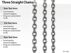Stock Photo Graphic Of Three Steel Chains Pwerpoint Slide Stock Photo Graphic Of Three Steel Chains Pwerpoint Slide
