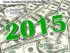 Stock Photo Green Numbers Of 2015 On Dollars PowerPoint Slide Stock Photo Green Numbers Of 2015 On Dollars PowerPoint Slide
