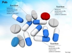 Stock Photo Illustration Of Medicine Pills And Capsules PowerPoint Slide Stock Photo Illustration Of Medicine Pills And Capsules PowerPoint Slide