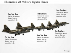 Stock Photo Illustration Of Millitary Fighter Planes PowerPoint Slide Stock Photo Illustration Of Millitary Fighter Planes PowerPoint Slide