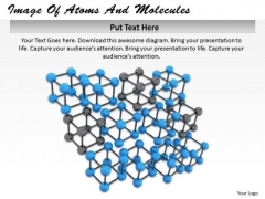 Stock Photo Image Of Atoms And Molecules Ppt Template Stock Photo Image Of Atoms And Molecules Ppt Template
