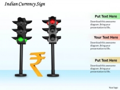 Stock Photo Indian Currency Sign PowerPoint Template Stock Photo Indian Currency Sign PowerPoint Template