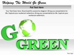 Stock Photo Innovative Marketing Concepts Helping The World Go Green Business Icons Images