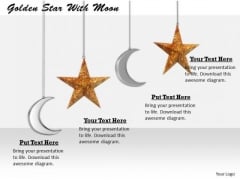 Stock Photo International Marketing Concepts Golden Star With Moon Business Success Images Stock Photo International Marketing Concepts Golden Star With Moon Business Success Images