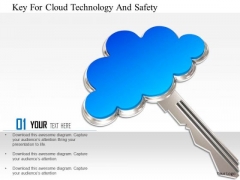 Stock Photo Key For Cloud Technology And Safety Image Graphics For PowerPoint Slide Stock Photo Key For Cloud Technology And Safety Image Graphics For PowerPoint Slide