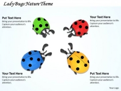 Stock Photo Lady Bugs Nature Theme PowerPoint Template Stock Photo Lady Bugs Nature Theme PowerPoint Template
