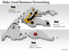 Stock Photo Make Good Business Networking PowerPoint Template Stock Photo Make Good Business Networking PowerPoint Template