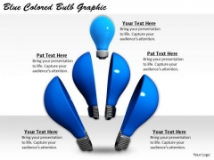 Stock Photo Marketing Concepts Blue Colored Bulb Graphic Business Image Stock Photo Marketing Concepts Blue Colored Bulb Graphic Business Image
