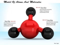 Stock Photo Model Of Atoms And Molecules PowerPoint Template Stock Photo Model Of Atoms And Molecules PowerPoint Template