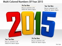 Stock Photo Multi Colored Numbers Of Year 2015 PowerPoint Slide Stock Photo Multi Colored Numbers Of Year 2015 PowerPoint Slide