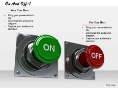 Stock Photo On And Off Button PowerPoint Slide