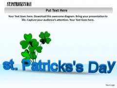 Stock Photo Patricks Day Celebration PowerPoint Slide Stock Photo Patricks Day Celebration PowerPoint Slide