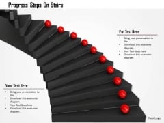 Stock Photo Progress Steps On Stairs PowerPoint Slide Stock Photo Progress Steps On Stairs PowerPoint Slide